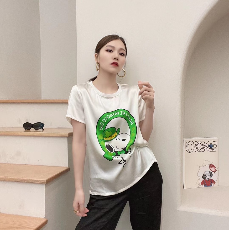 Silk blouse w