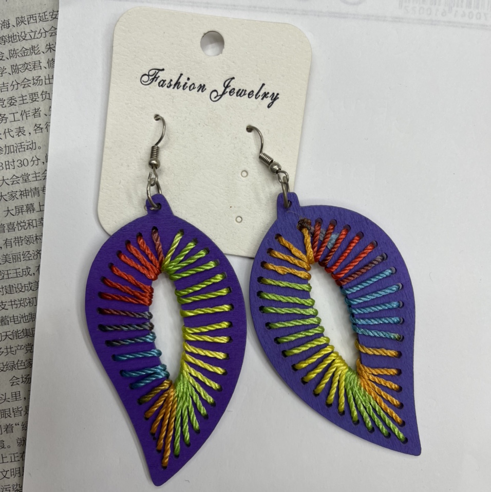 Earring wood supplies