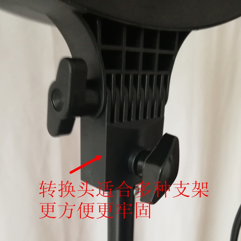 Live streaming light, fill light, seven-color beauty light, photography light, LED light, three-camera position MJ18 18-inch 45cmRGB fill light, comes with a 2.1-meter tripod pic 4