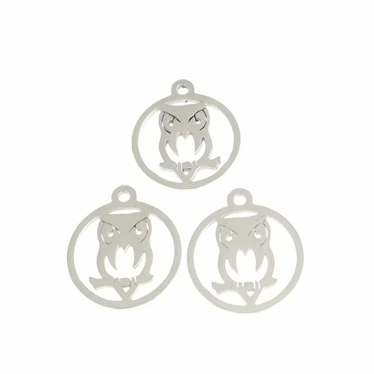 Titanium steel necklace female collarbone fashion brand jewelry owl pendant simple niche hip hop fashion cross-border new accessories