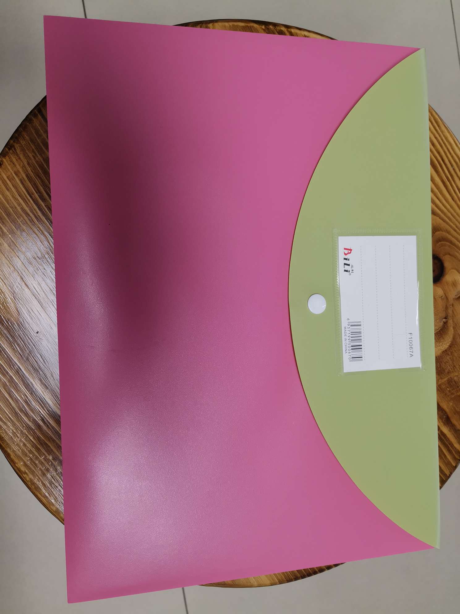 F10067A红色文件袋详情图5