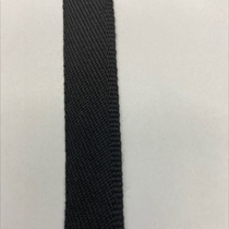 1.8cm black polyester twill lace 35#
