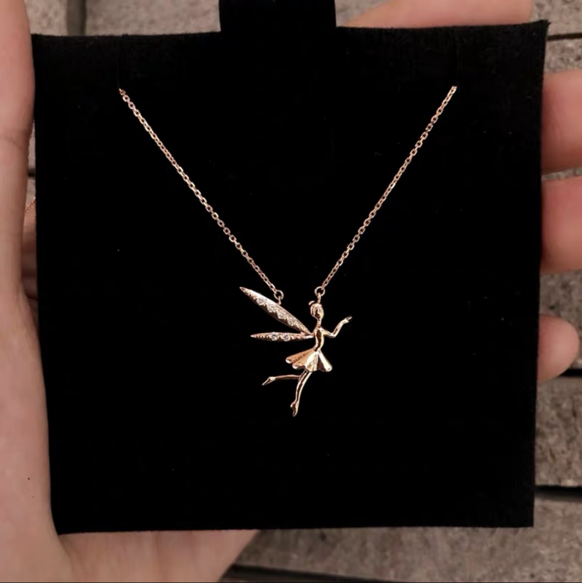 Fairy maiden collarbone chain