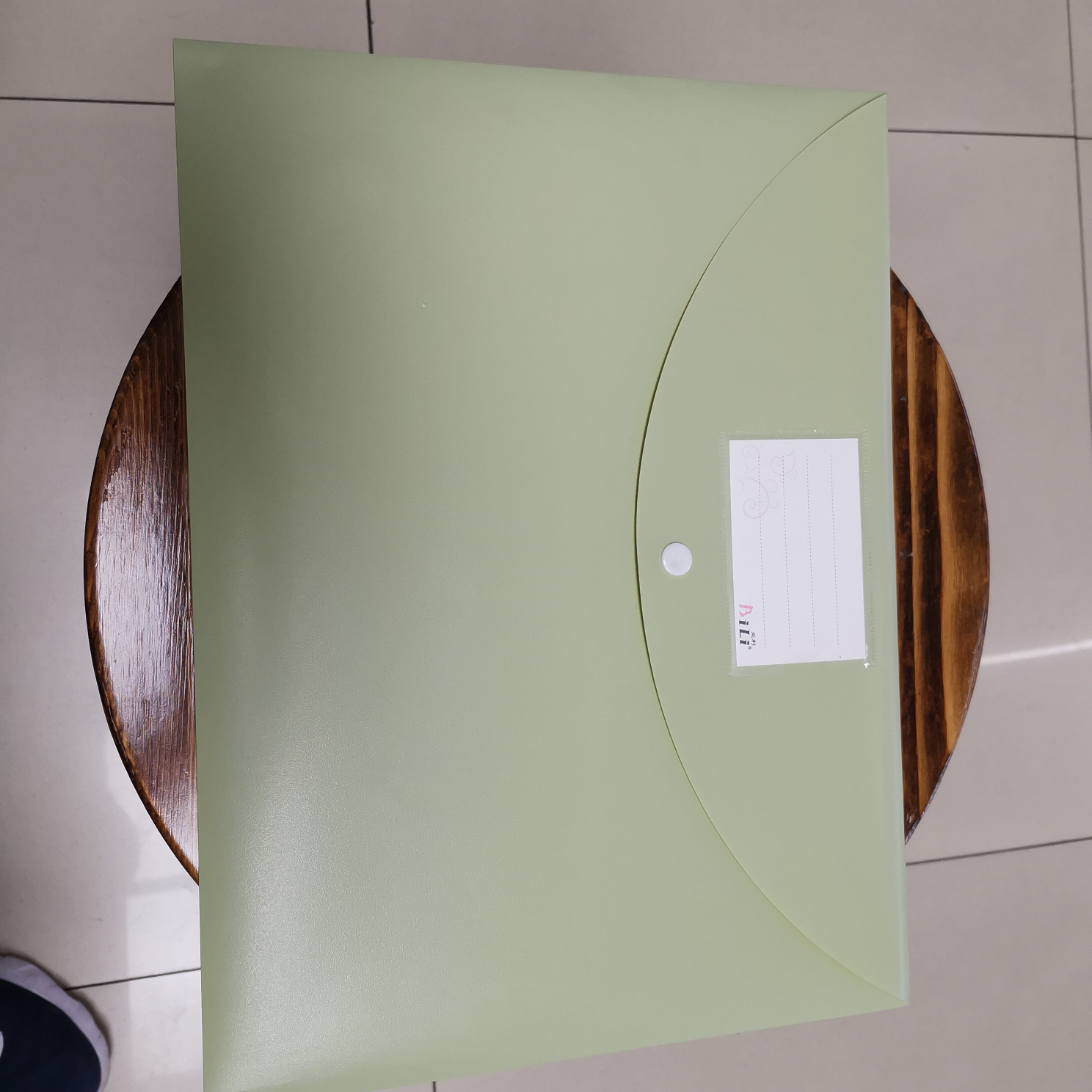 F10066F绿色文件袋