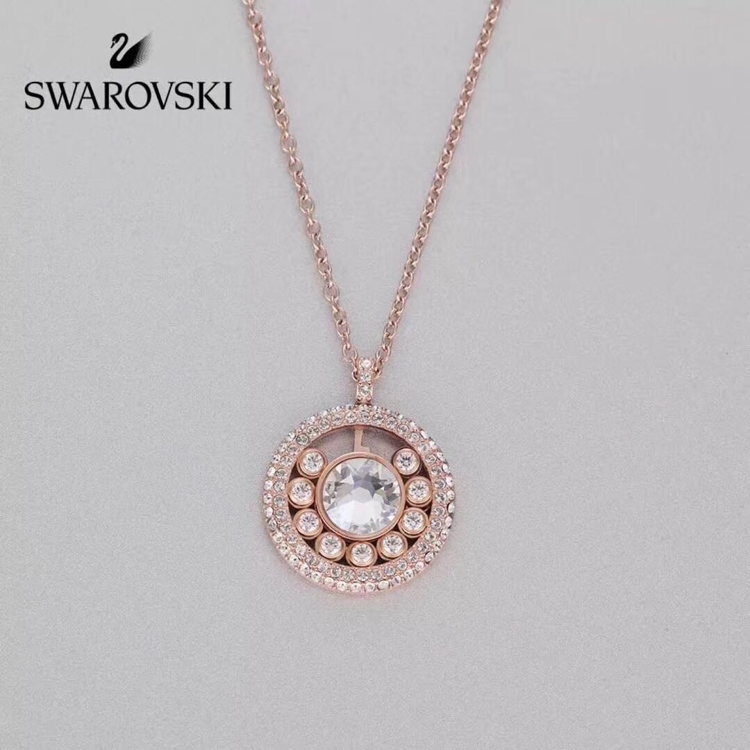 Zircon l star moon necklace stainless steel Tiktok live, fast hand preferred manufacturers straight