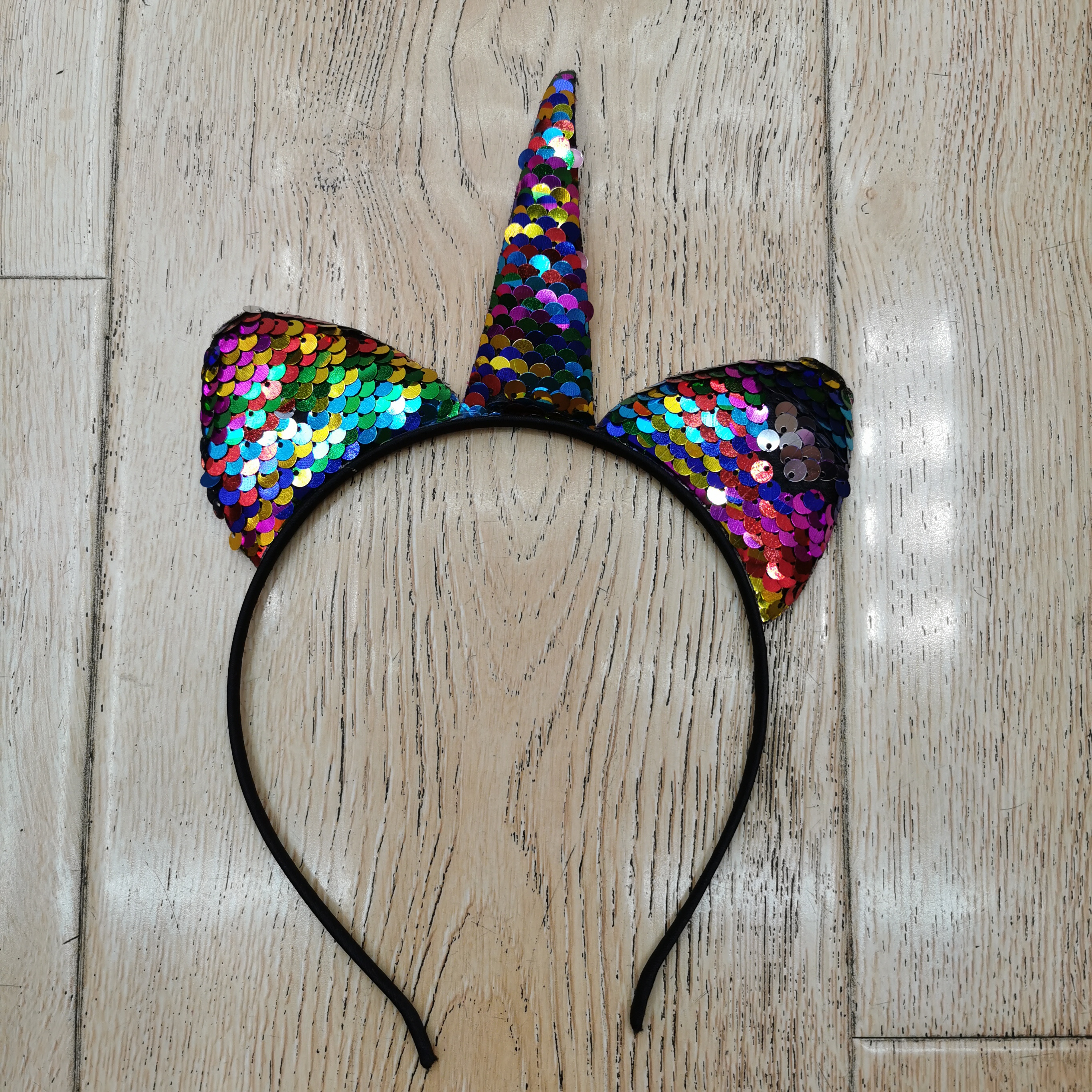 Deep seven-color unicorn head buckle