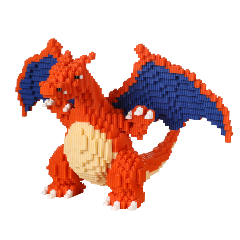1106 Fire-Breathing Dragon First Praise Compatible with Lego Bricks First Praise Compatible with Lego Bricks First Praise Compatible with Lego Bricks Japanese-style toys details Picture