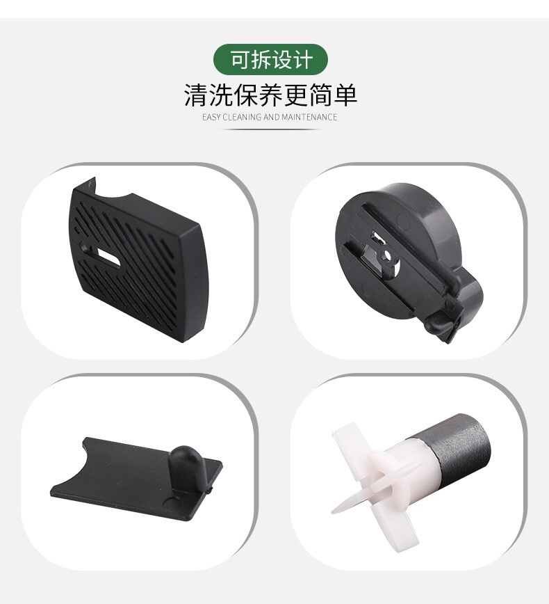 2.5瓦-115瓦小功率宠物泵饮水机泵用流水摆件造景 微型鱼缸潜水泵详情图2