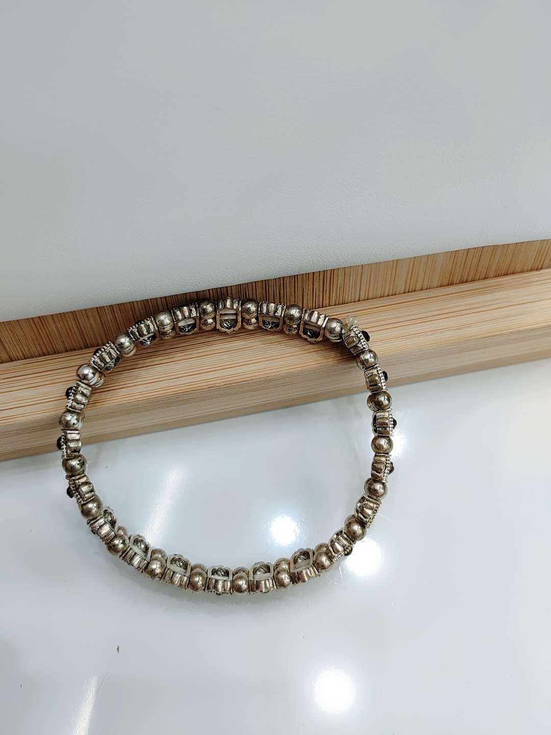 Blue starry sky bracelets with sparkling stars from Europe, America, Japan and South Korea, as well as diamond-dotted jewelry, are available in Yiwu as small commodities details Picture