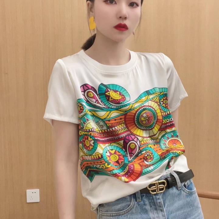 White silk blouse