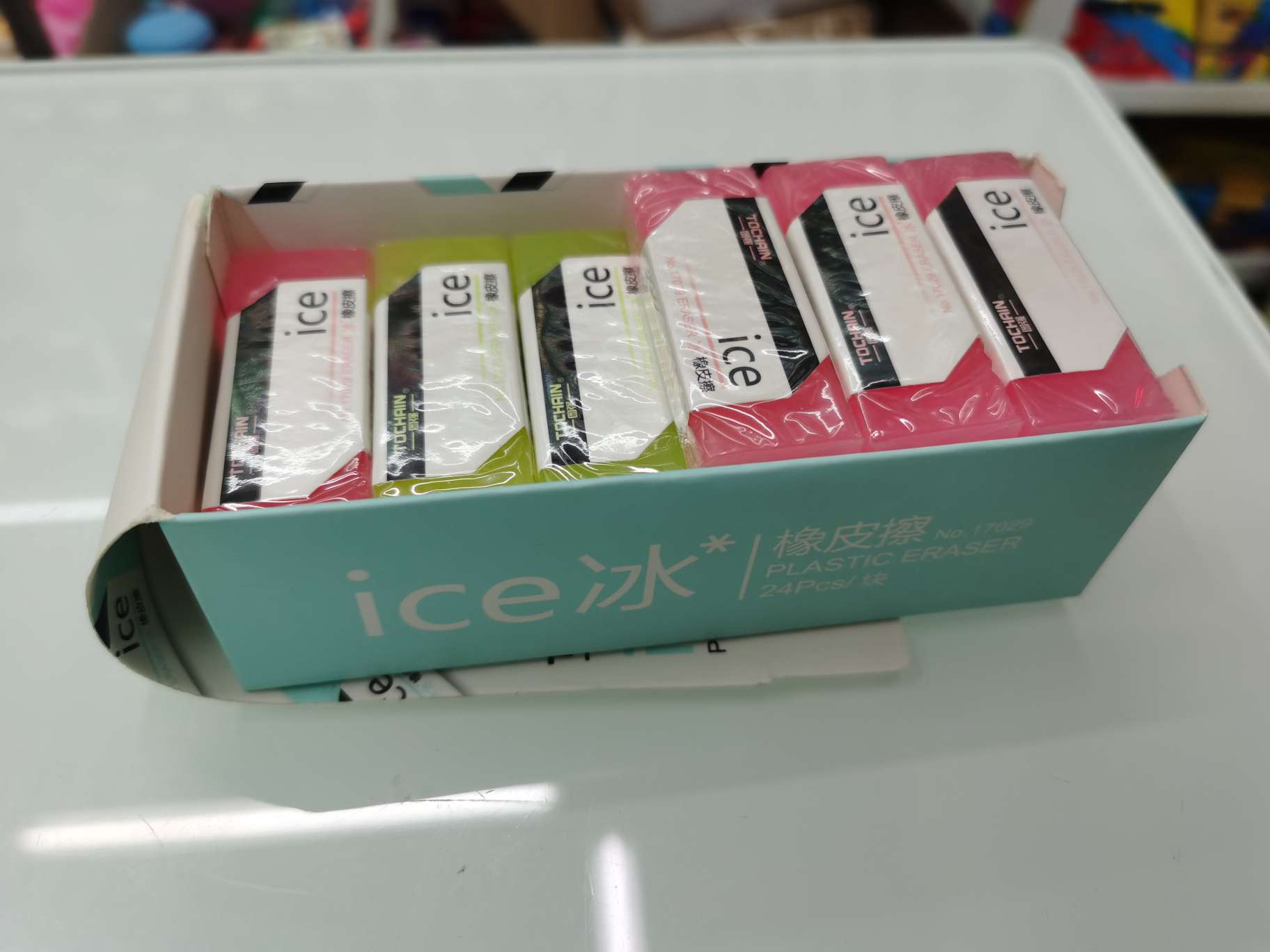 17062 Solid color quality eraser detail image 10