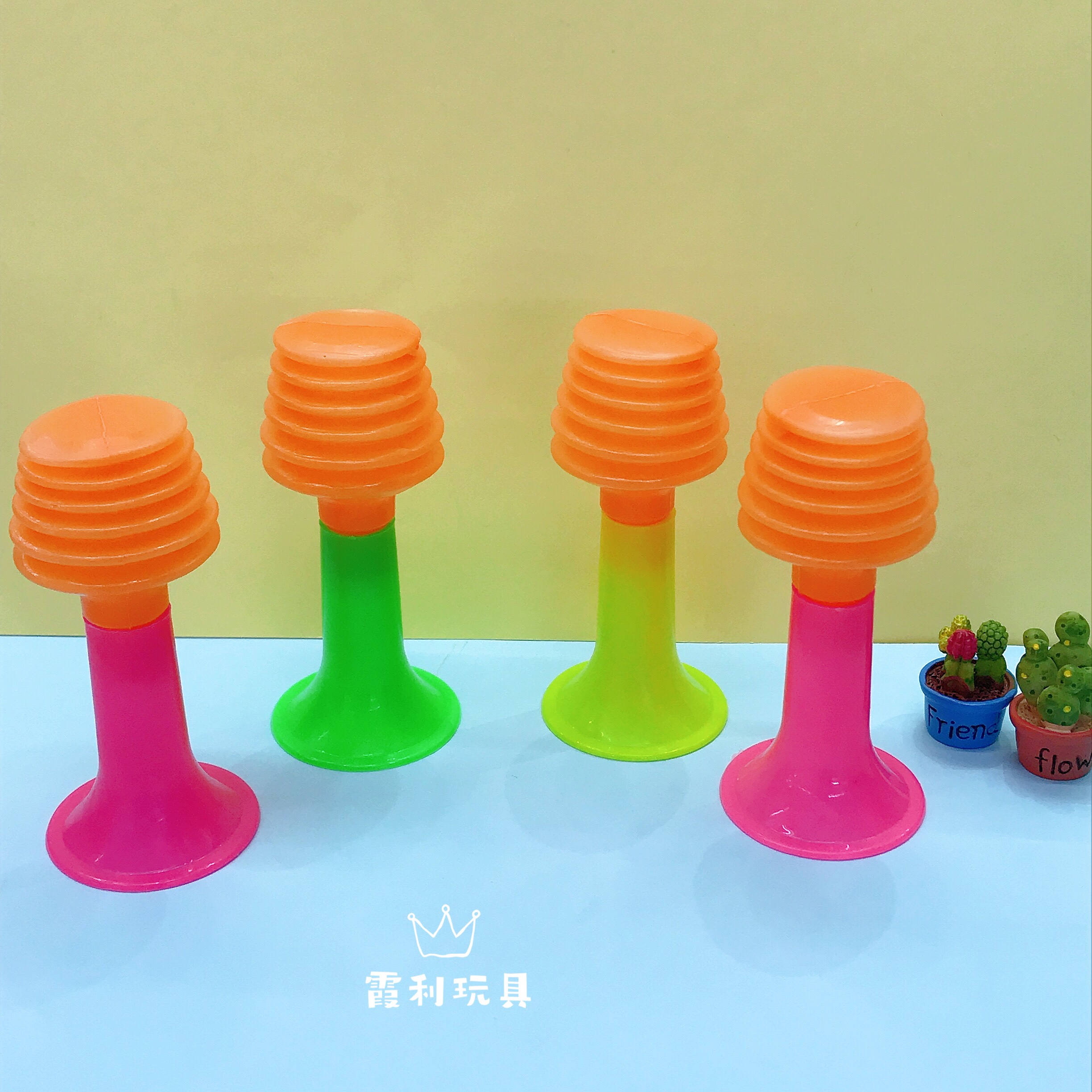 按压喇叭 儿童塑料玩具 赠品 扭蛋详情图1