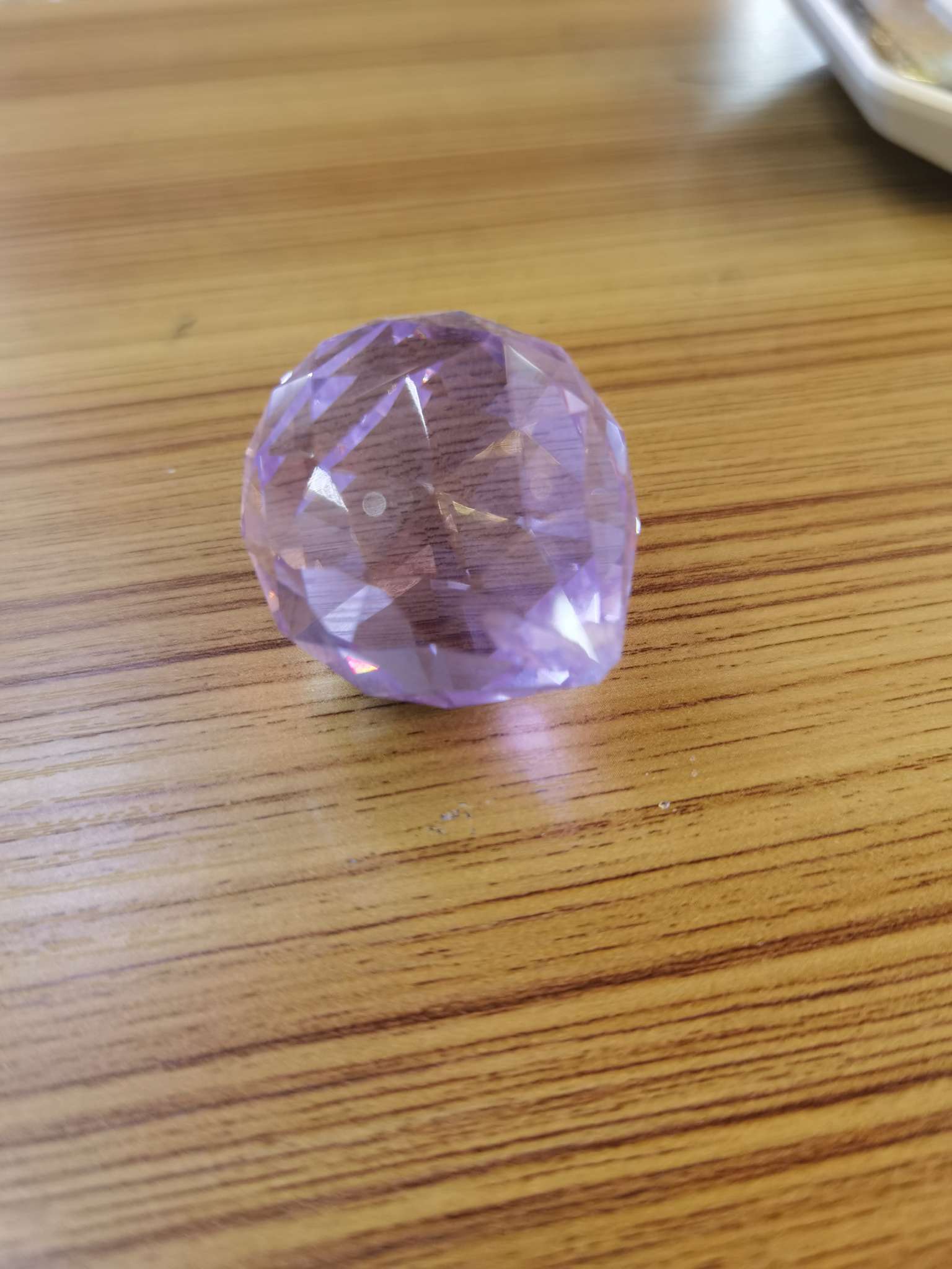 30mm crystal ball, crystal amethyst, lighting accessories, crystal bead curtain pendant, 40mm, 50mm Wanfu crystal 23102 details Picture