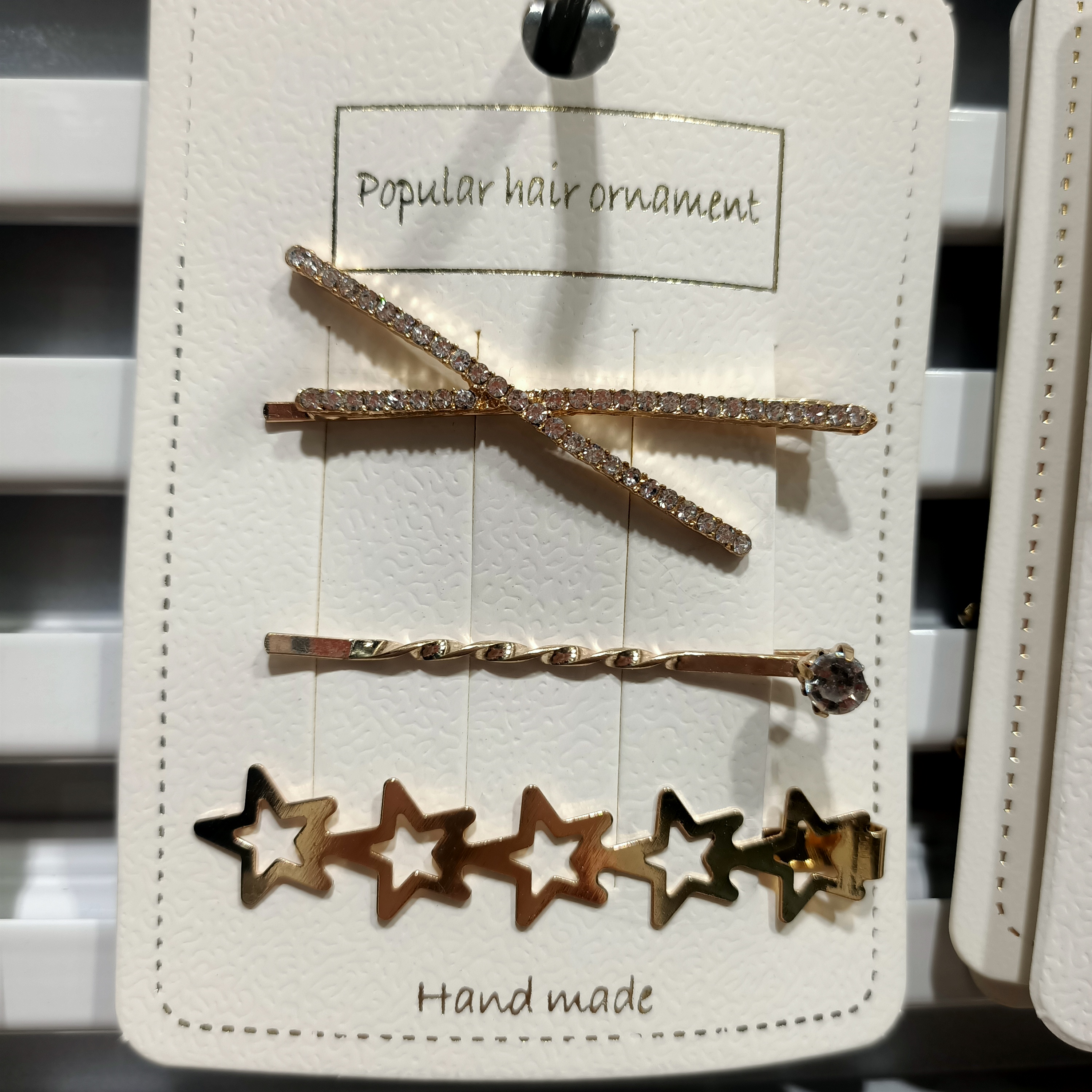 Cross five-pointed star 3-piece set