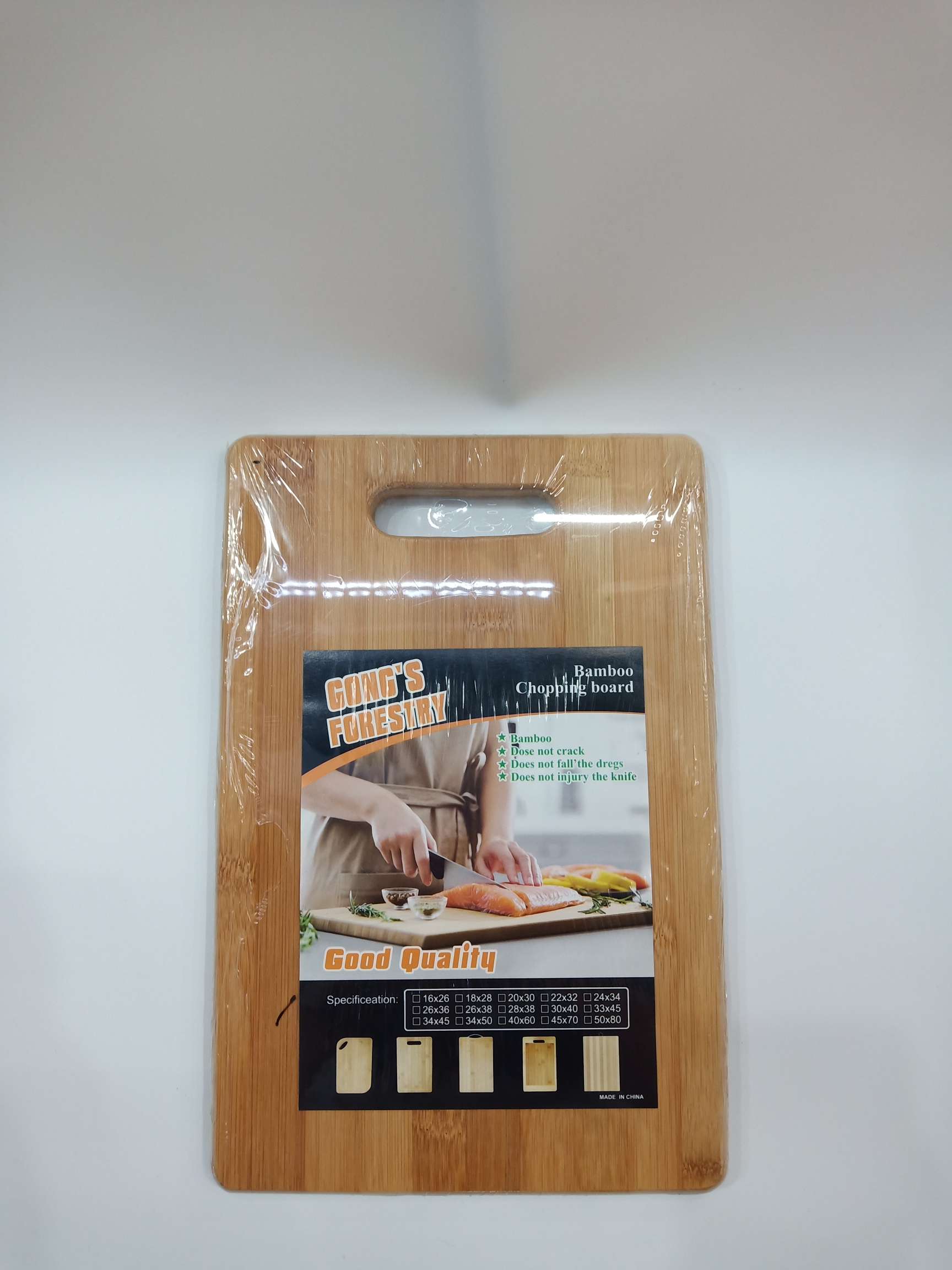 TA1506 Carbonized digging portable cutting board detail image 4