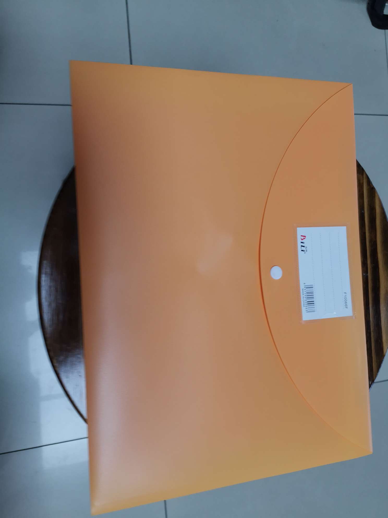 F10066F橙色文件袋详情图1
