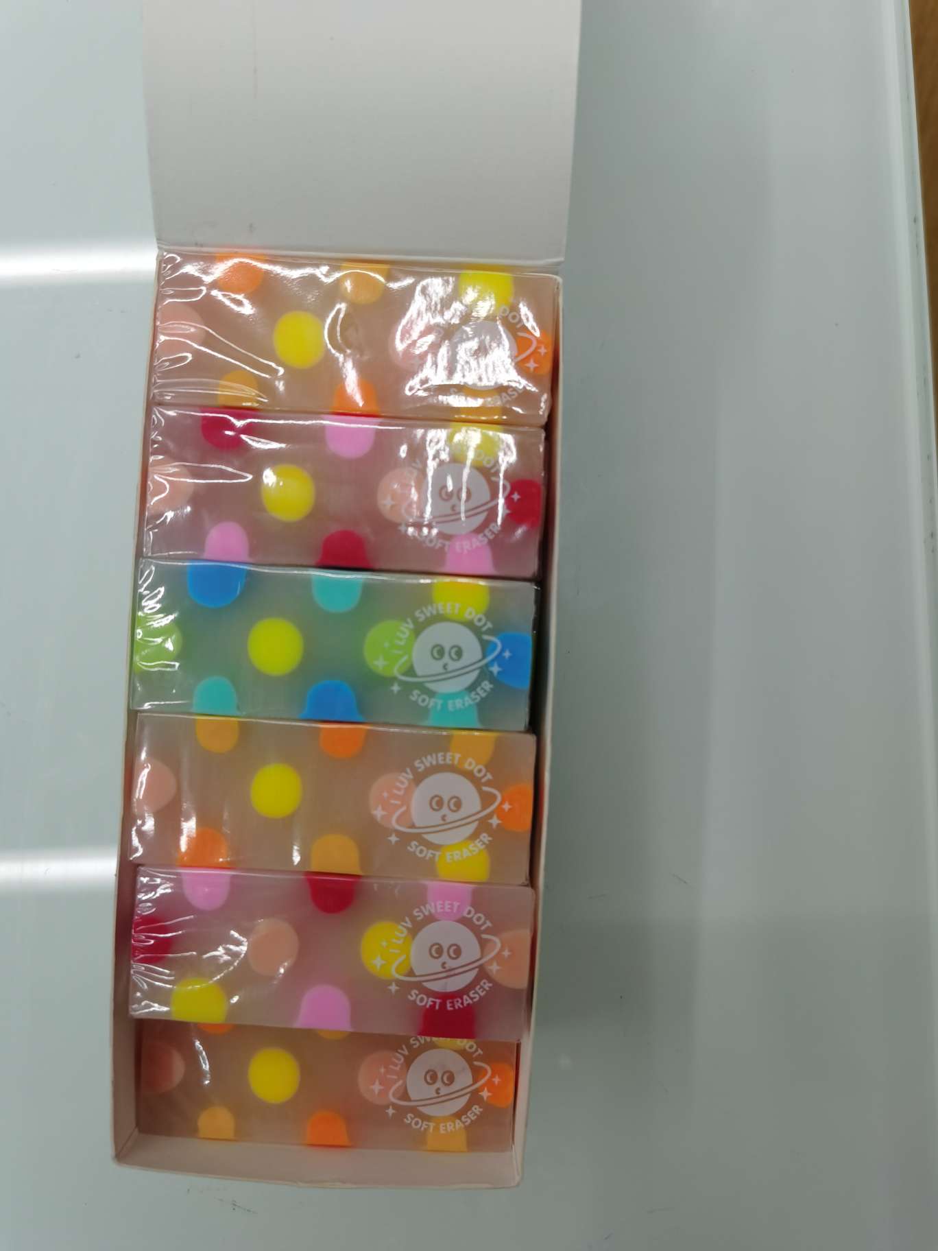 17062 Solid color quality eraser detail image 12
