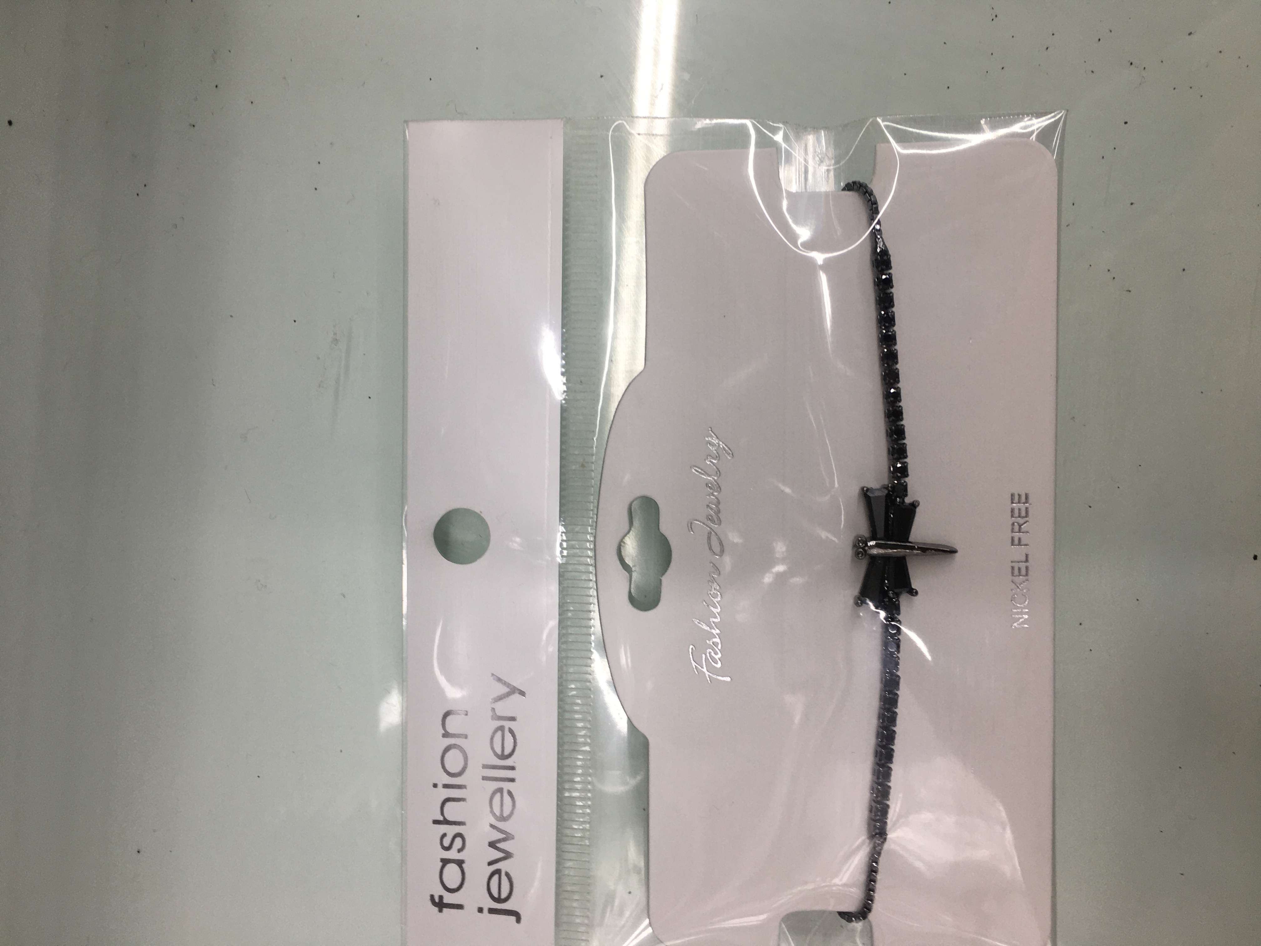 电镀玫瑰金白金金色锆石镶嵌手链女韩版52白底实物图