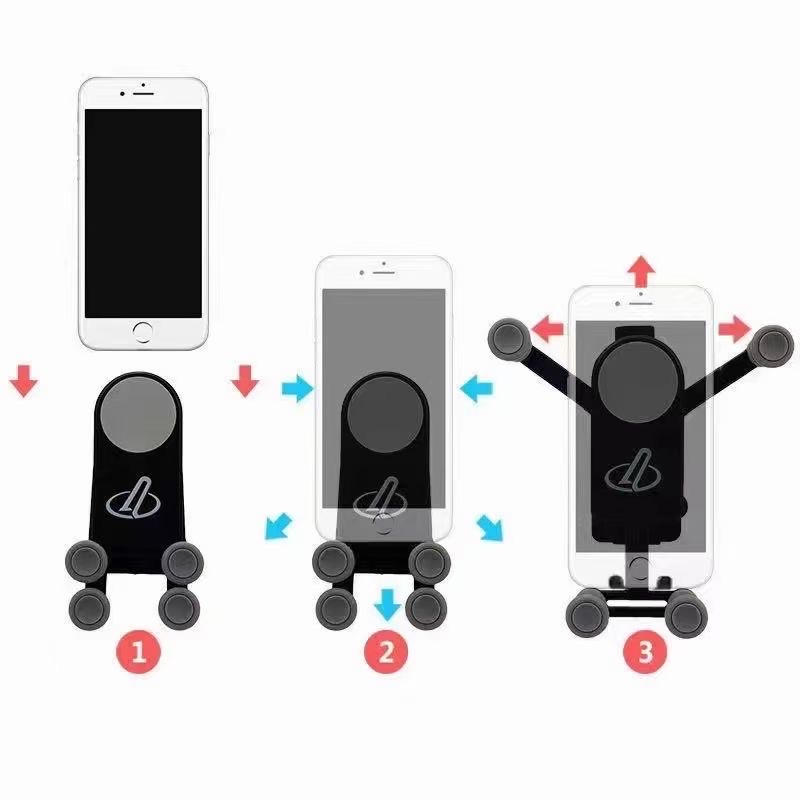 重力出风口支架产品图
