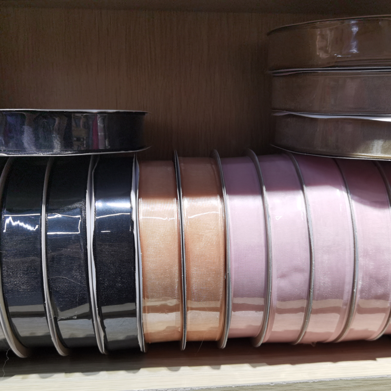 2.5公分平纹韩纱带（带鱼线）