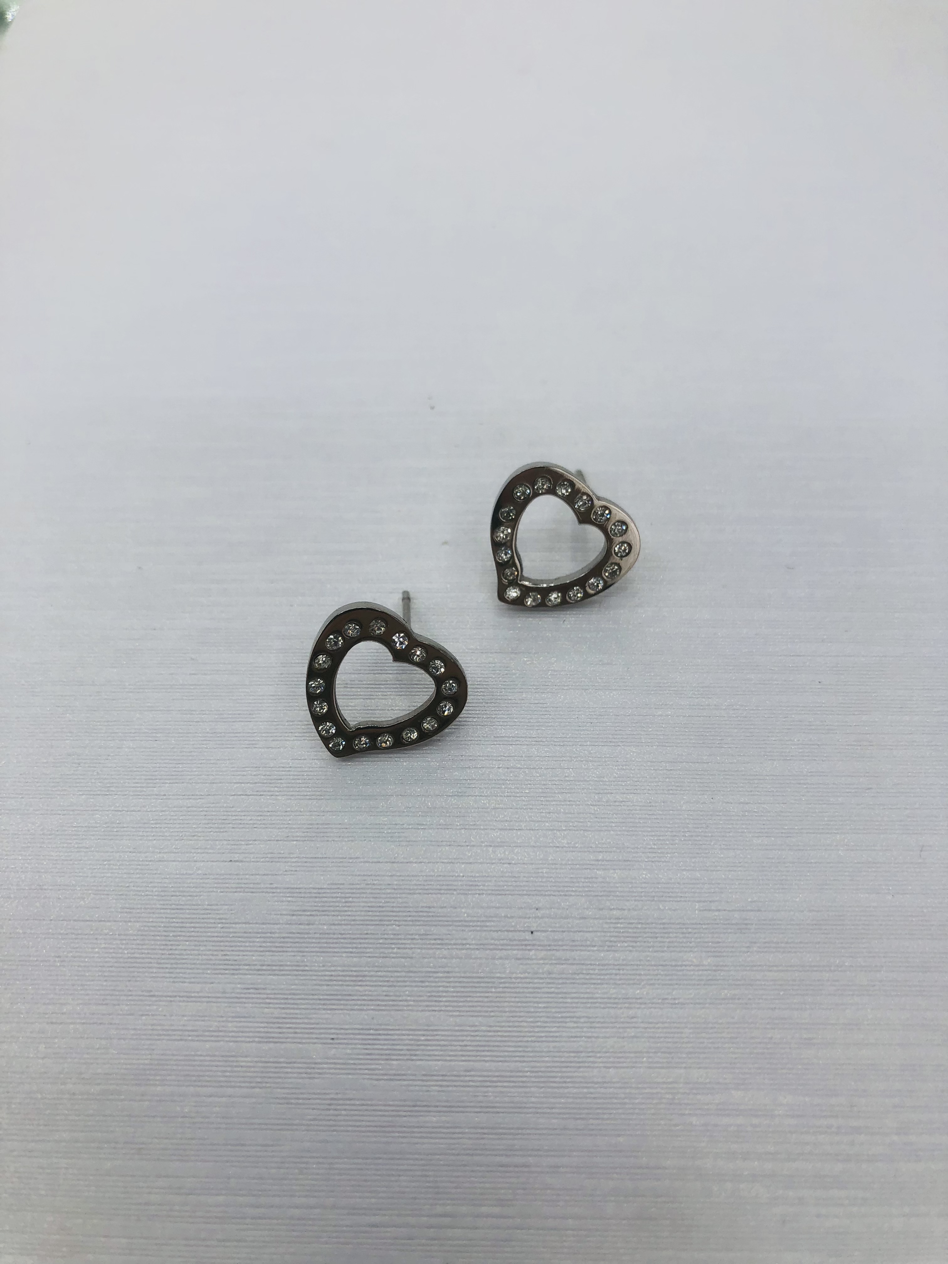 Small and simple Korean-style stainless steel ear studs for girls 14 Specification image