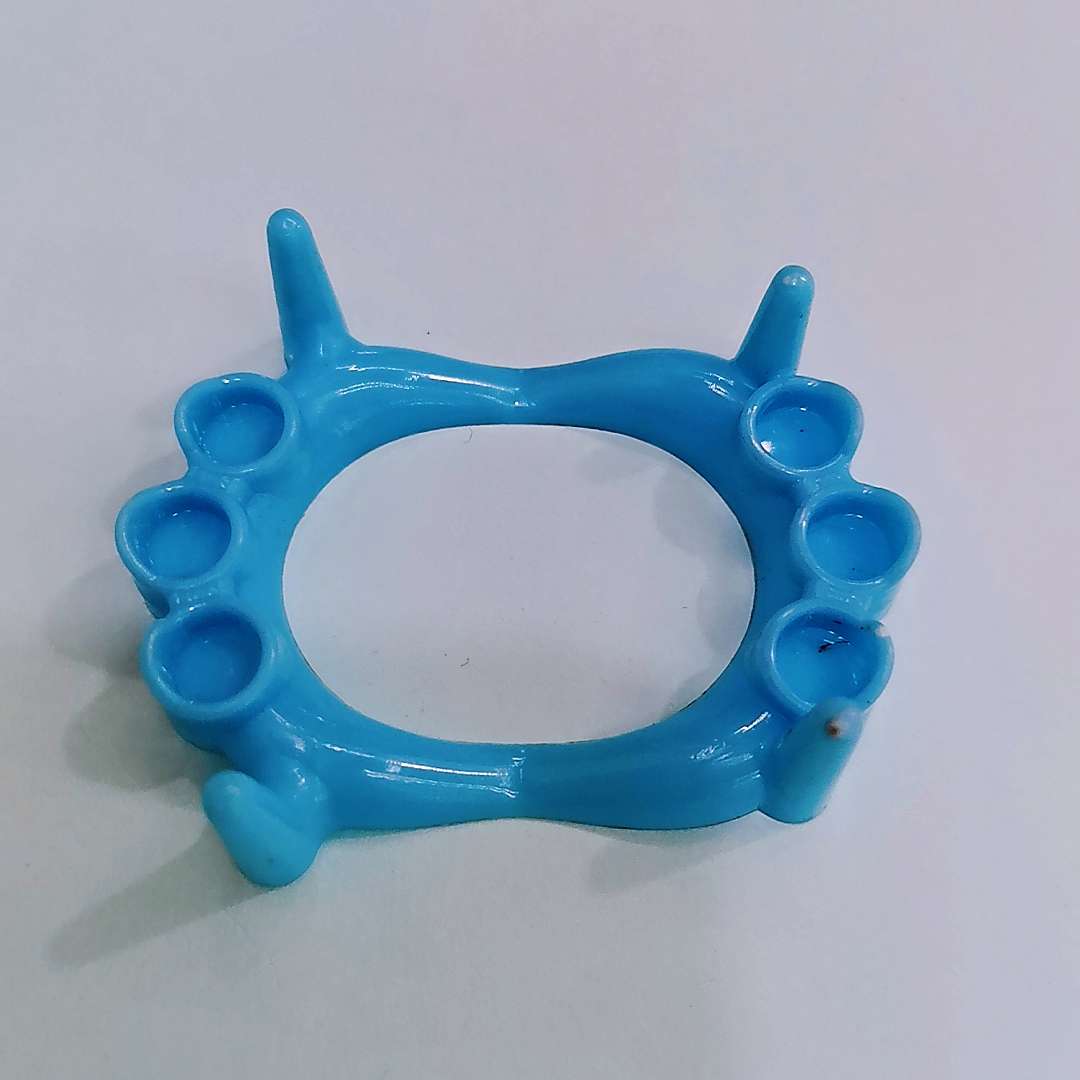 假牙多彩混色儿童cosplay道具派对用品整蛊搞怪塑料玩具蛋壳挂板配件赠品详情图8
