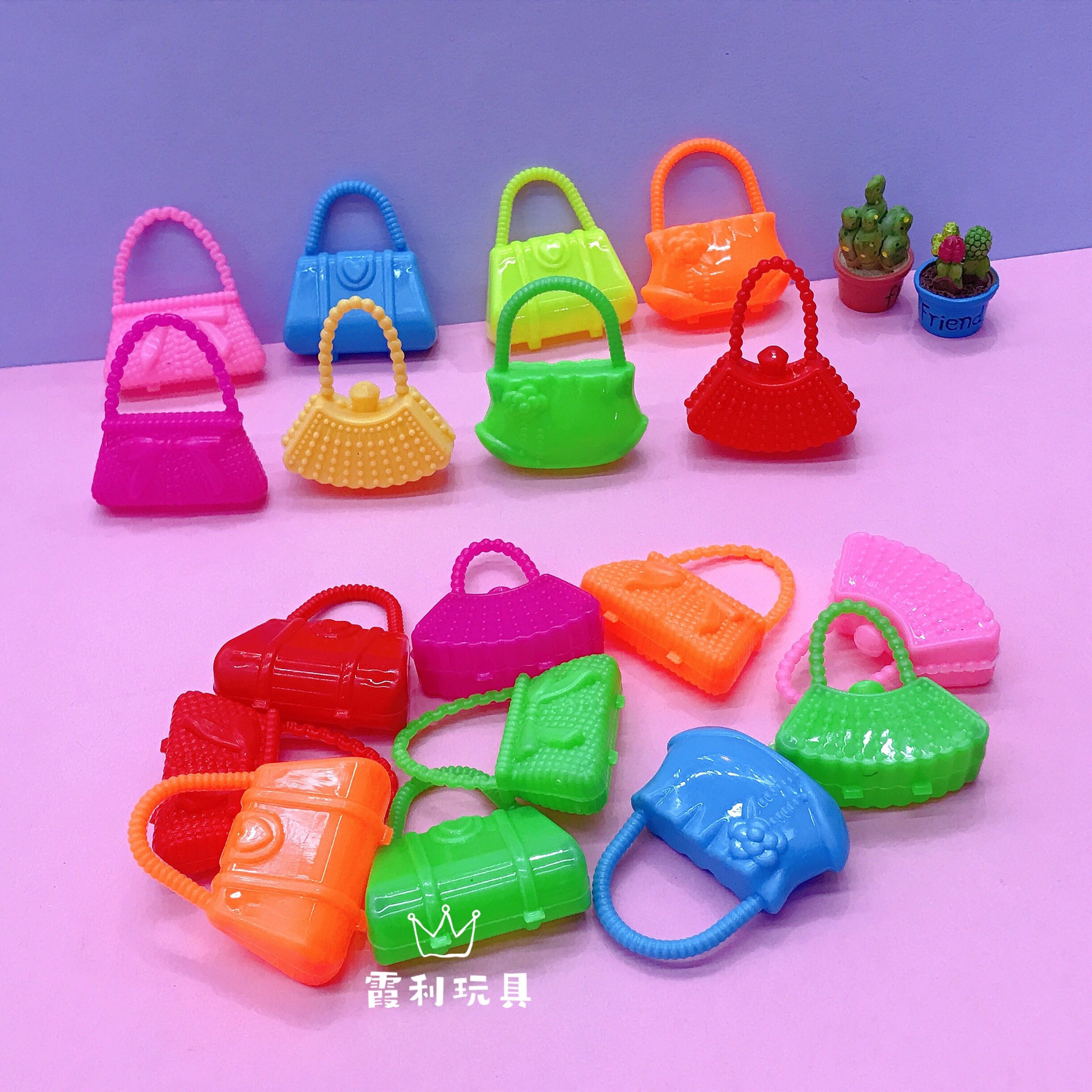 Mixed style small handbag, house play toy doll, gift gacha detail image 1
