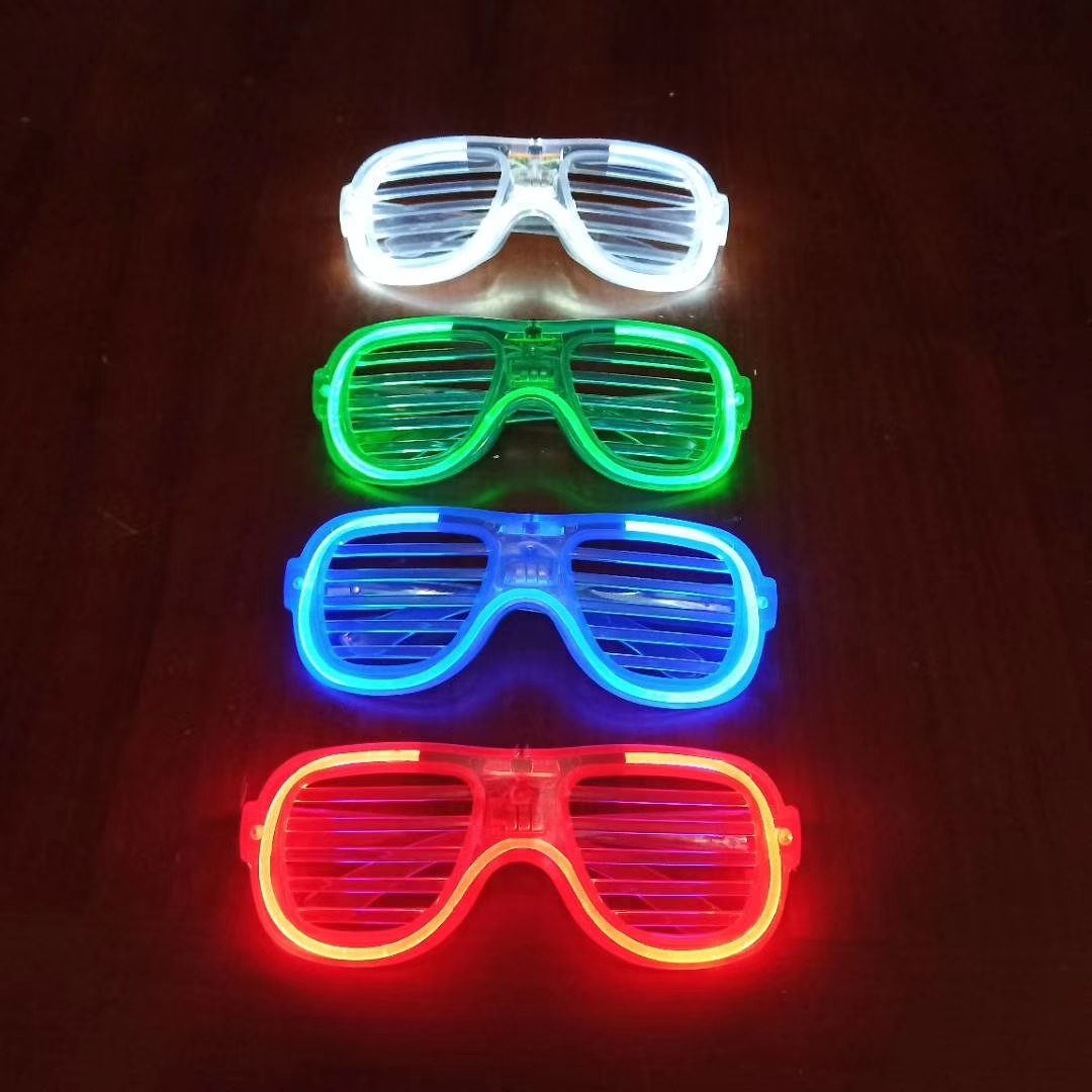 发光冷光眼镜派对用品批发1