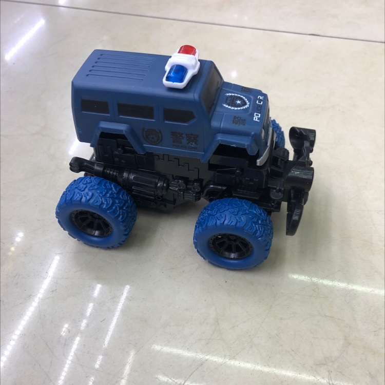 Inertial collision rotating stunt police car Application Scenario