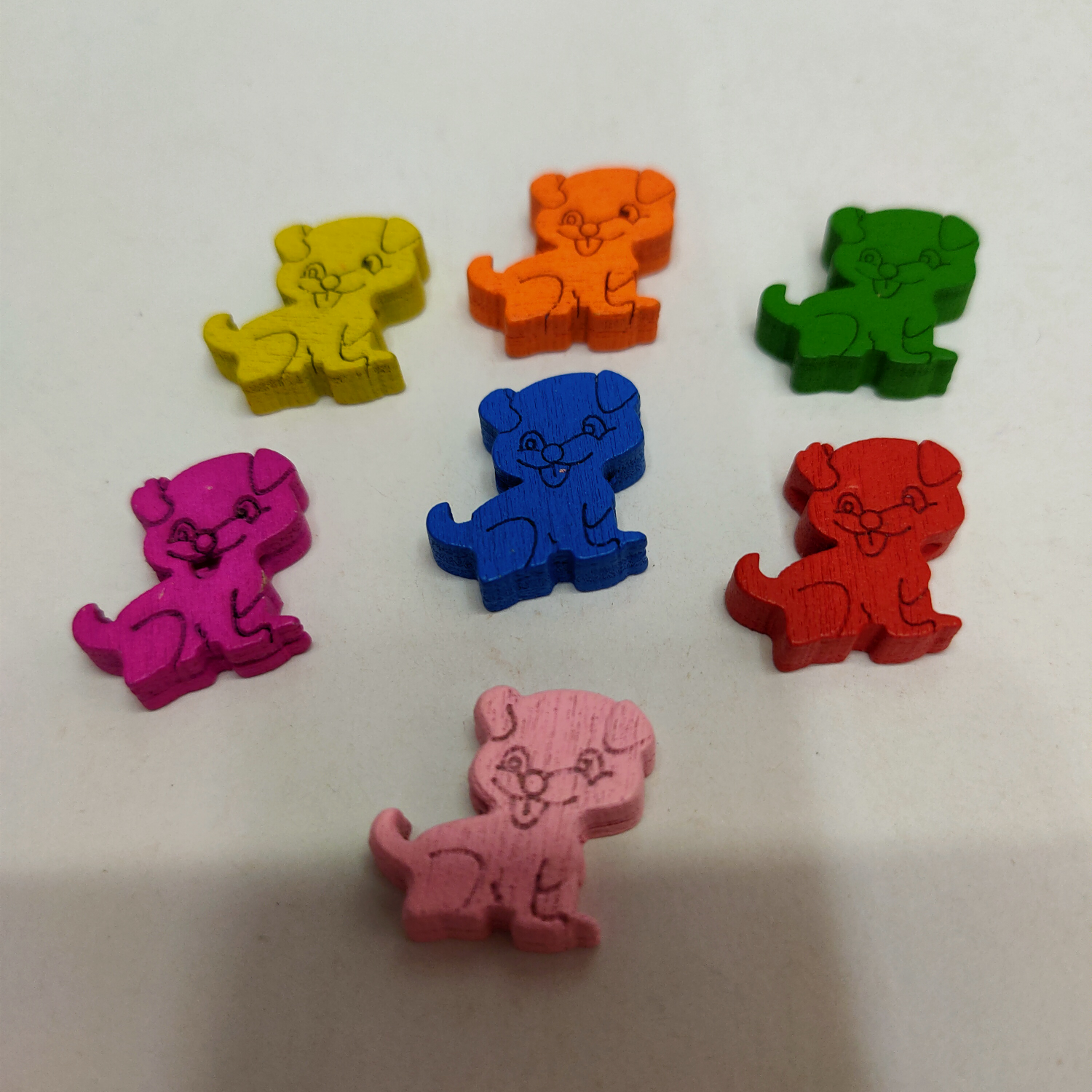Factory direct wood accessories scan puppy mix color