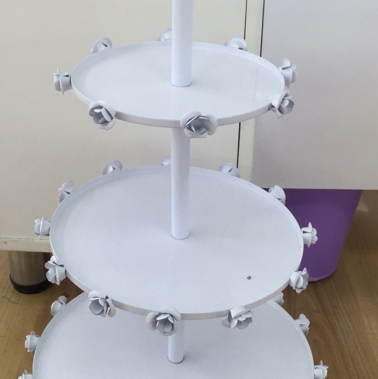 Cake stand three or four layers wedding cake stand multi-layer dessert display stand birthday cake pan baking tools Xinxing process