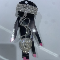 Rhinestone hand back chain 5
