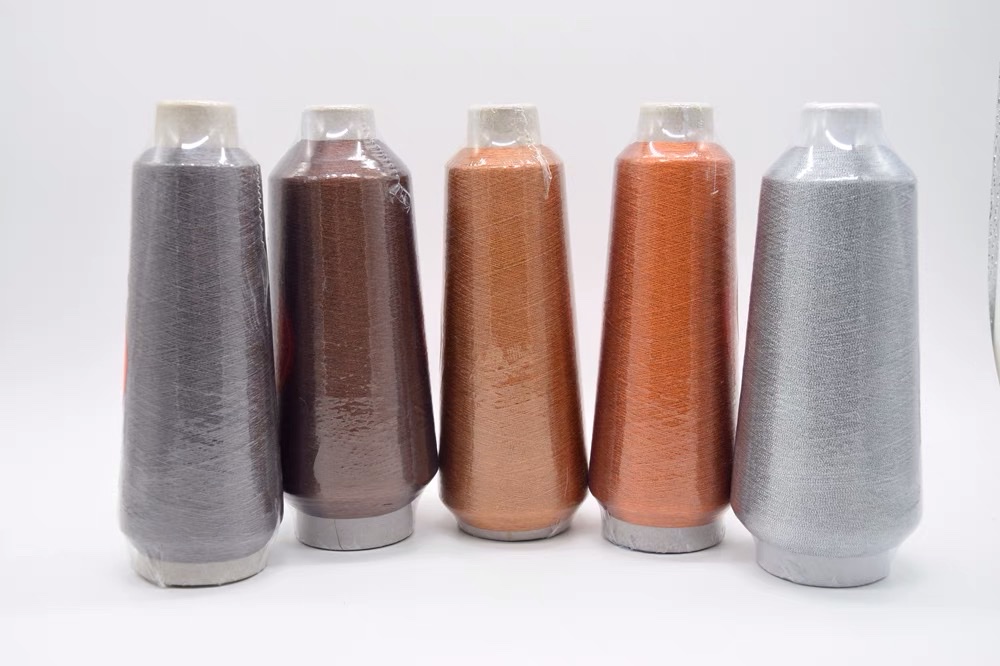 50D75D彩色超细金银线手工DIY金属线 亮金色金属丝电脑绣花金丝线详情图5