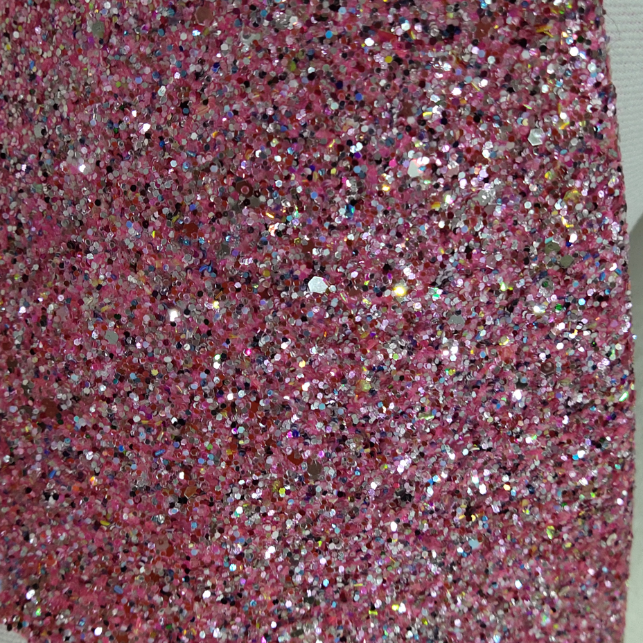 15年专业pu皮革厂家 星光地毯 金葱pu皮革材料详情图5