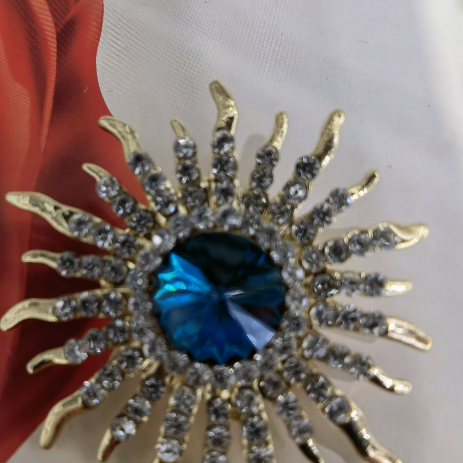 Sunflower glass suit coat accessories
