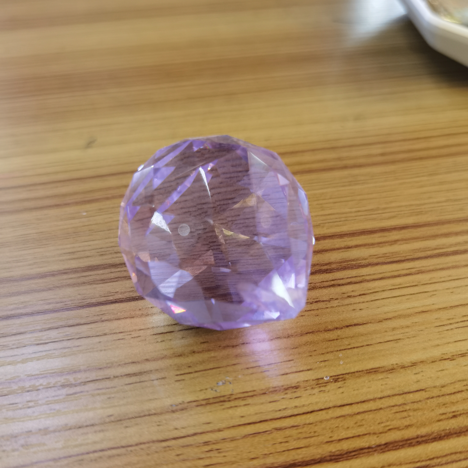 30mm crystal ball, crystal amethyst, lighting accessories, crystal bead curtain pendant, 40mm, 50mm Wanfu crystal 23102