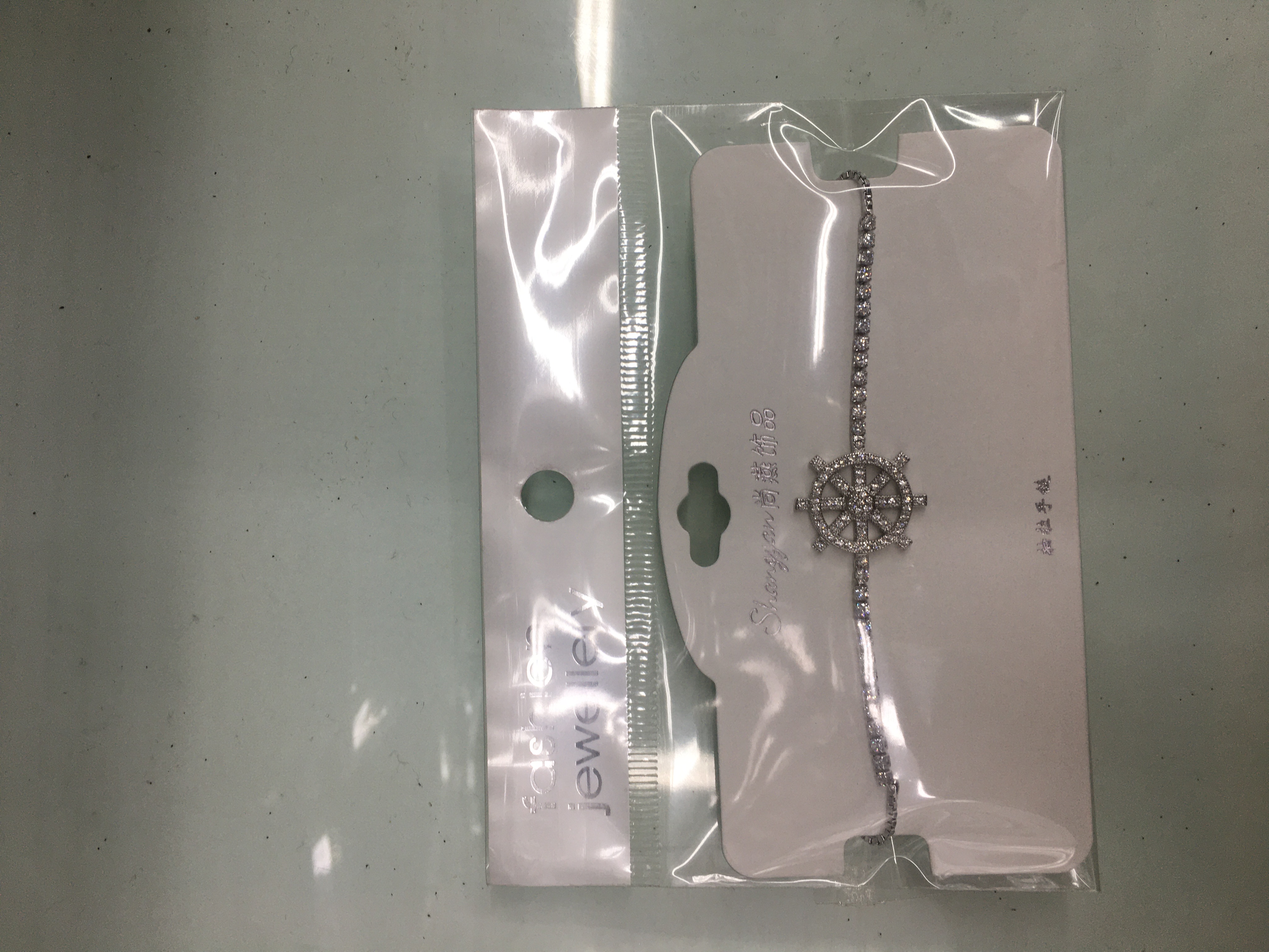 电镀玫瑰金白金金色锆石镶嵌手链女韩版52产品图