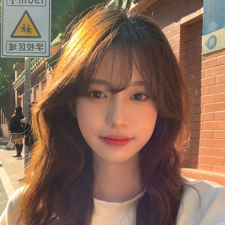 Lady's long curly wig 19
