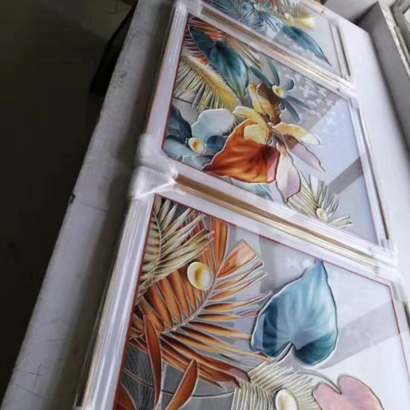 Enamel Relief High Quality Decorative Painting Using High Temperature Environmental Protection Plate Carefully Produced Picture Color Delicate Beautiful Relief Effect Metal Texture Super New Generation Of Innovative Arts And Crafts!