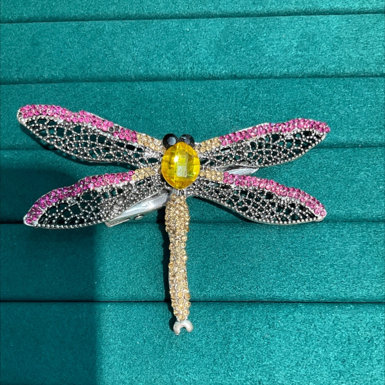 Dragonfly fashion brooch thumbnail
