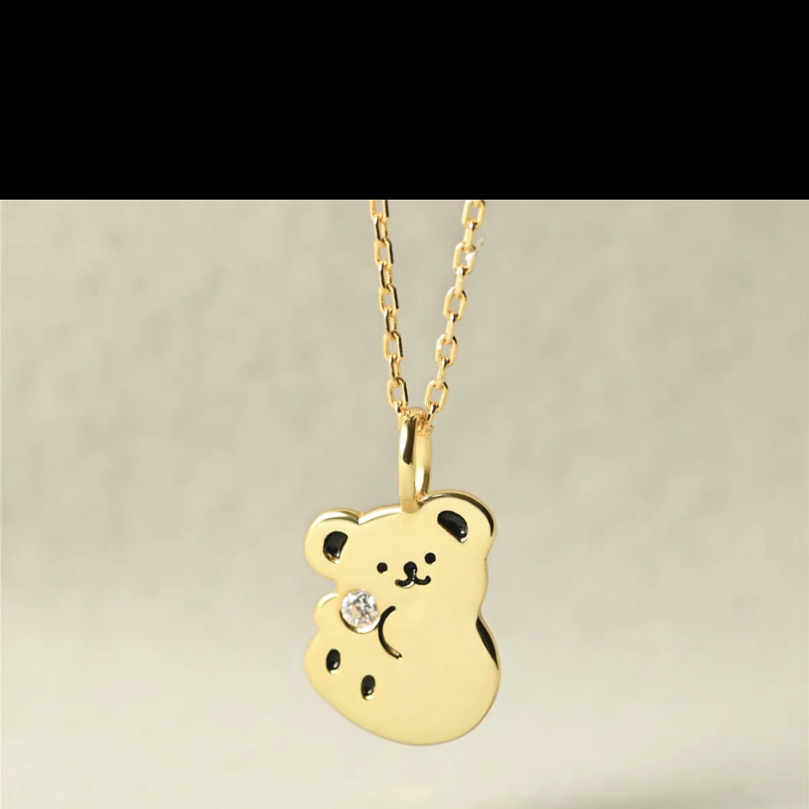 Koala collarbone chain