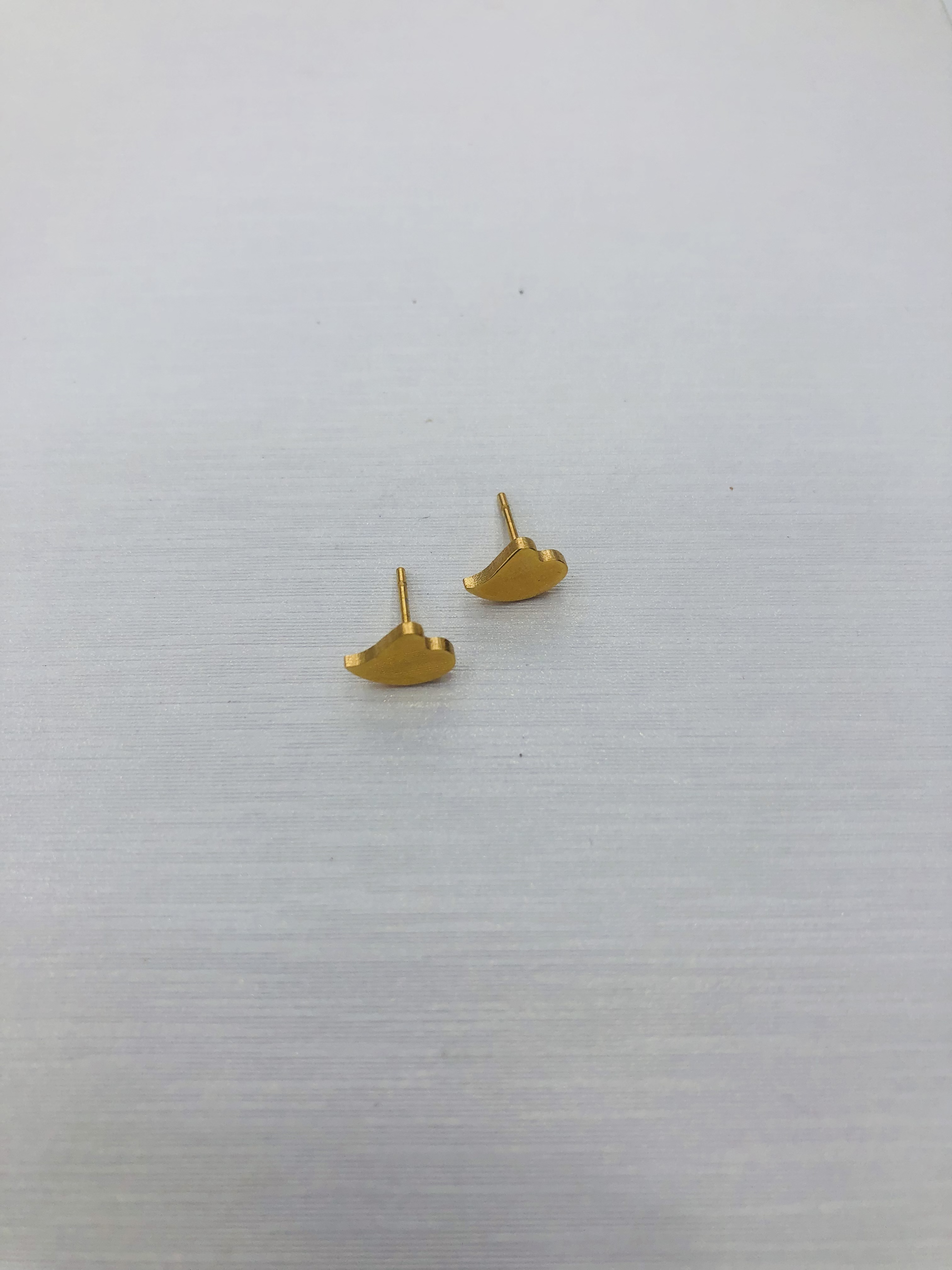 Small and simple Korean-style stainless steel ear studs 16 Specification image