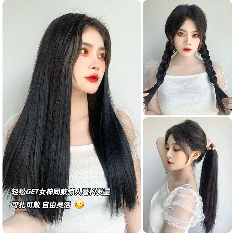 Ladies' Long curly Wig 2