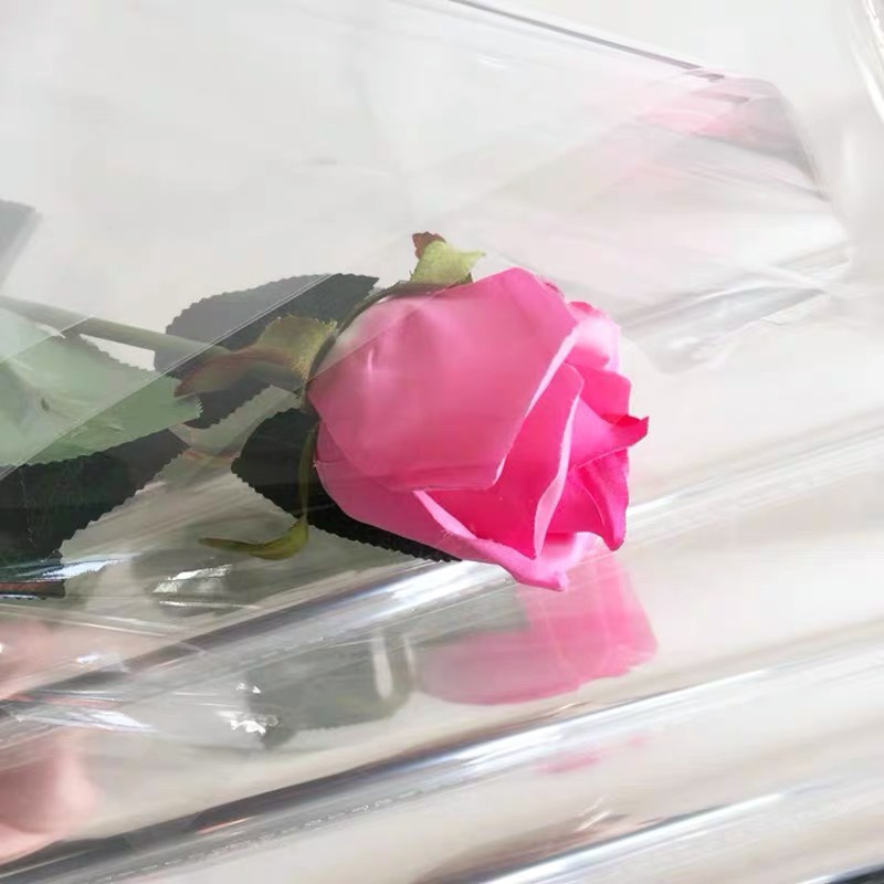鲜花礼物,包装纸印花塑料纸玻璃纸透明防水果篮纸鲜花束包装纸材料7