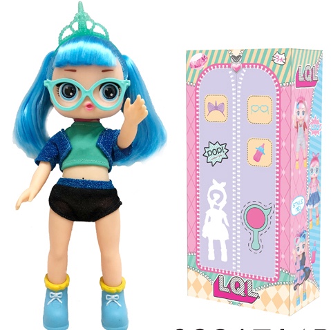 Empeller muñeca chica juguete princesa colección con luz con música multimodelo traje mixto 09817a