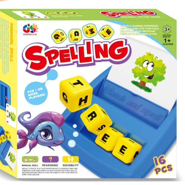 Chinese and English spelling learning machine