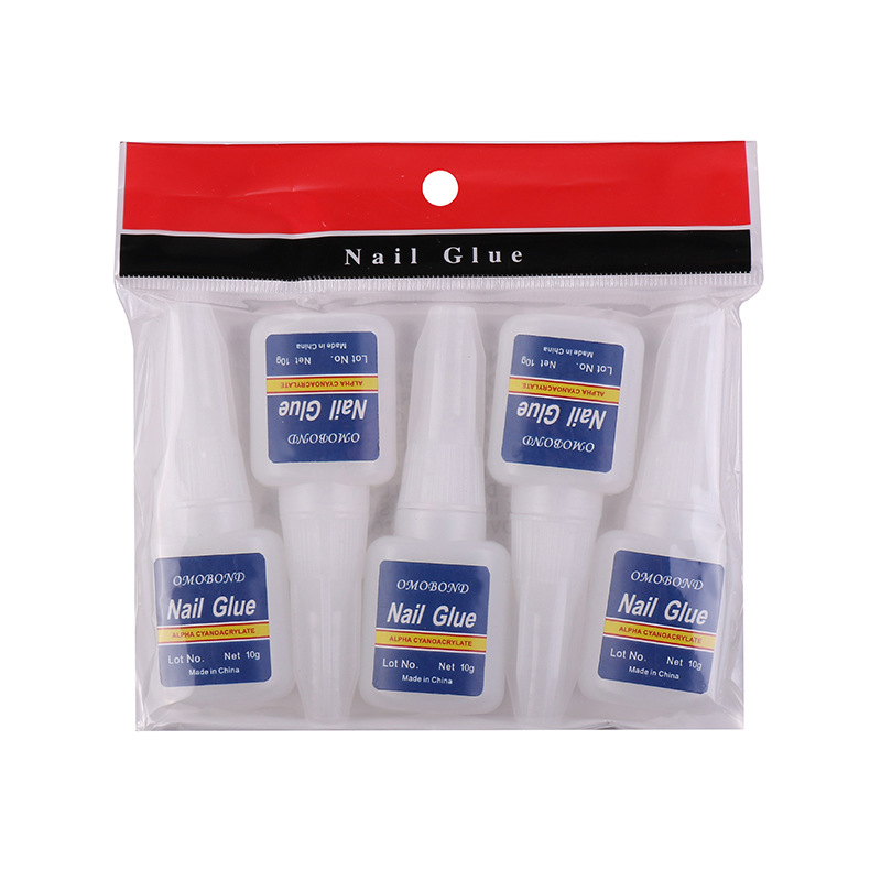 Rocket head glue, nail care products, 10g nail glue, nail stickers, jewelry, diamond nail glue