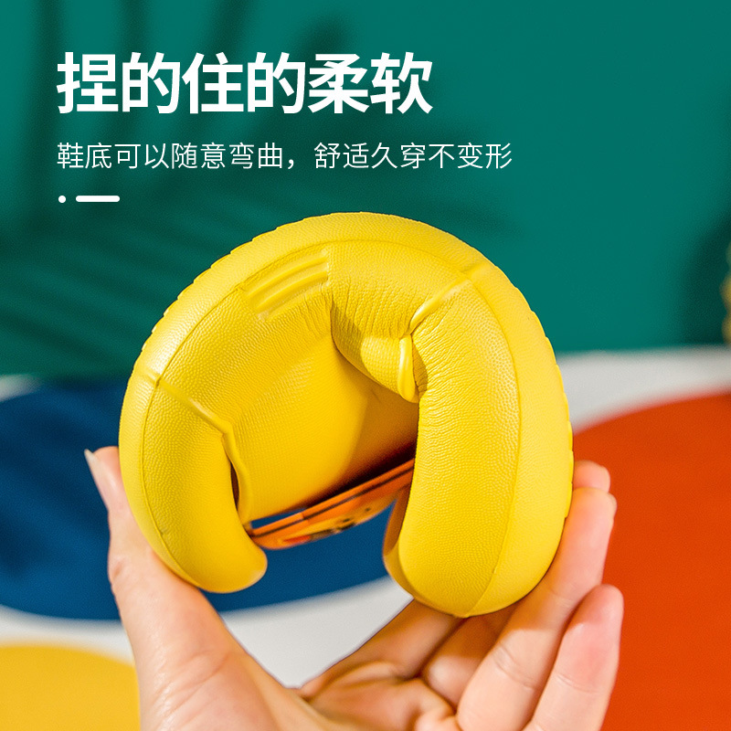Little Deer Mili Children's Cool Slippers Summer New cute cartoon home soft-soled anti-slip baby slippers details Picture