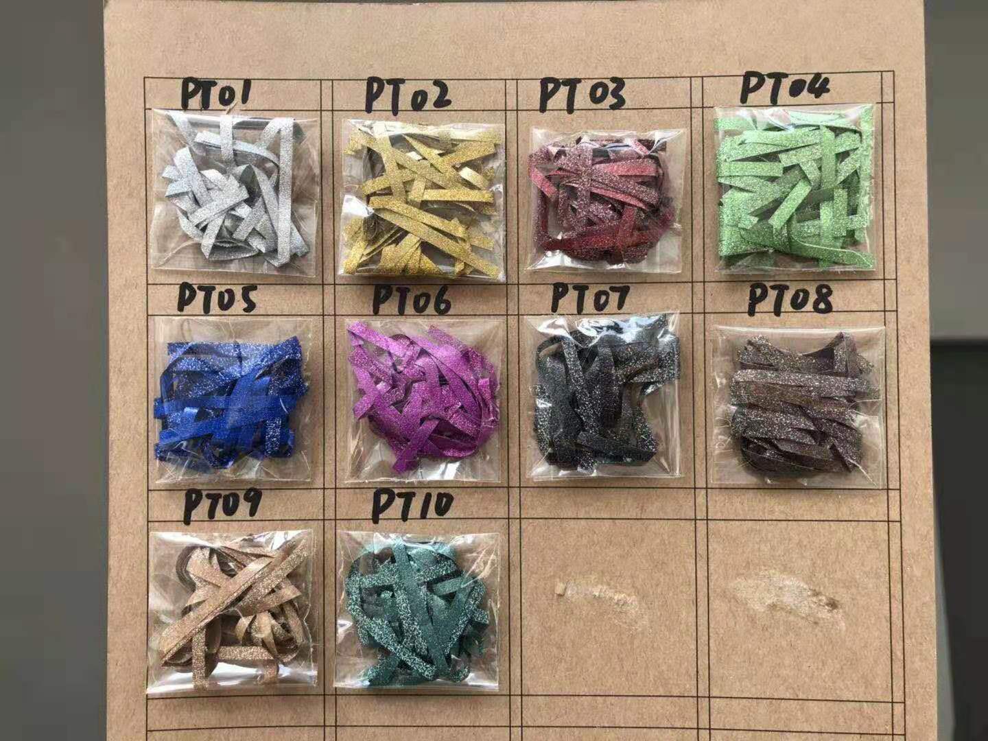 The packaging material of golden onion thread is a popular paper thread gift box with 12-color fillers Specification drawing