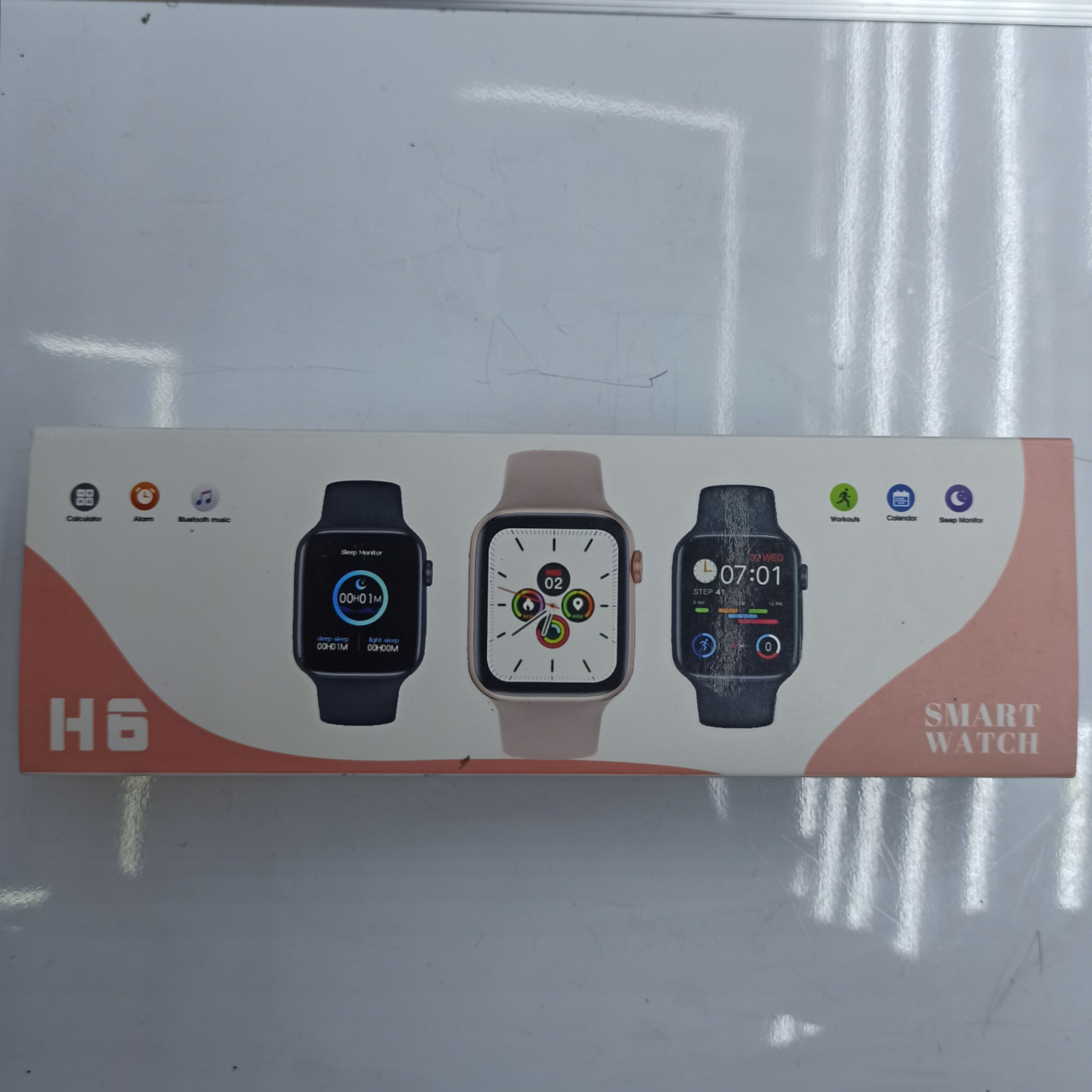 Factory new explosive new H6 smart watch information receiving pedometer Bluetooth call